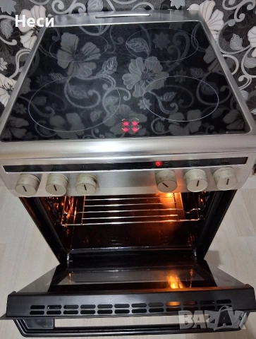 Стъклокерамична Готварсса Печка Amica, снимка 9 - Печки, фурни - 53222374