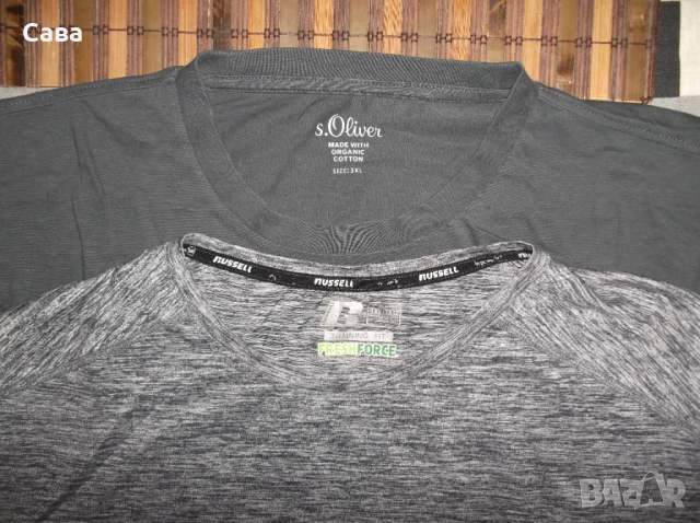 Тениски S.OLIVER, RUSSELL ,SALOMON мъжки,2-3ХЛ
