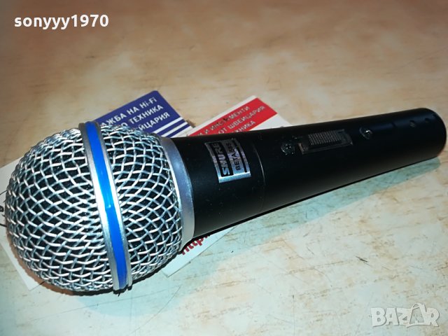 shure beta sm58s-profi microphone-внос germany 1106212032, снимка 4 - Микрофони - 33186658