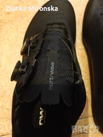 Вело обувки за клипс с подарък - автомати. Northwave 44 (285mm) Rabel 3, снимка 5 - Други - 52745752