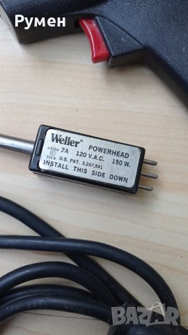 Поялник тип пистолет  Weller GT7A  120 V , 370 ° C , 150 W, черен, снимка 5 - Други инструменти - 42992284