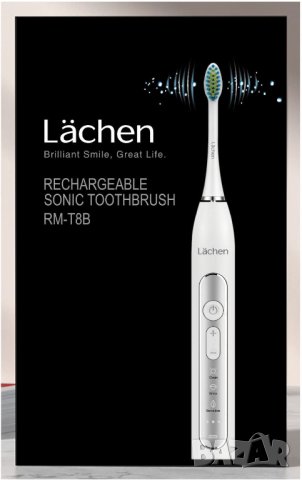 ПРОМОЦИЯ Ултразвукова електрическа четка за зъби Lachen RM-T8В, снимка 2 - Друга електроника - 43374820