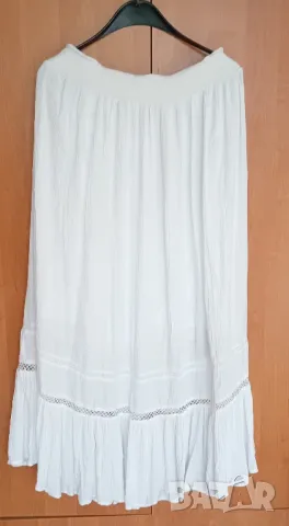 Дълга бяла пола Esprit , снимка 1