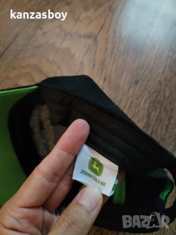 john deere cap - страхотна шапка 100% оригинал отлично състояние универсален размер, снимка 7 - Шапки - 51203582