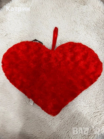Плюшено сърце I Love You - музикално, снимка 3 - Плюшени играчки - 51629273