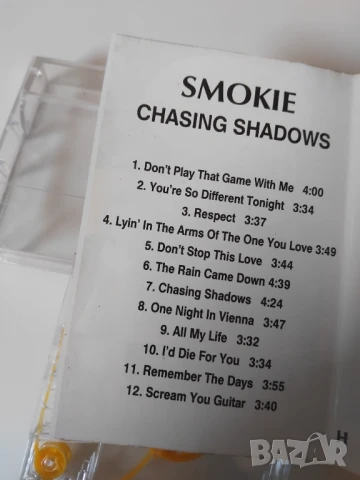 Smokie – Chasing Shadows - аудио касета музика, снимка 2 - Аудио касети - 50596943