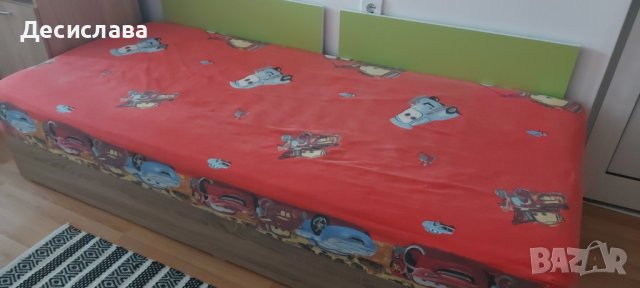 Комплект детски чаршафи с Маккуин, снимка 1 - Спално бельо и завивки - 42946535