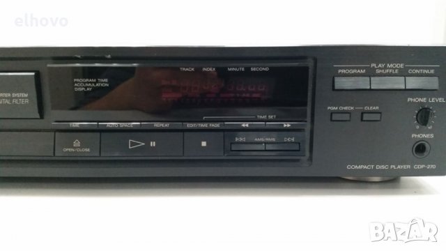 CD player SONY CDP-270, снимка 5 - Аудиосистеми - 27176336