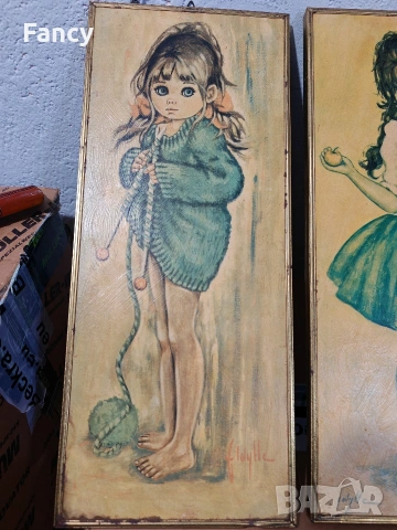 Декупаш 3 бр , снимка 3 - Антикварни и старинни предмети - 53387040