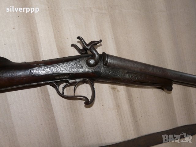  Пушка Ле Фуше с дамаскови цеви - 2 , снимка 5 - Антикварни и старинни предмети - 32760755