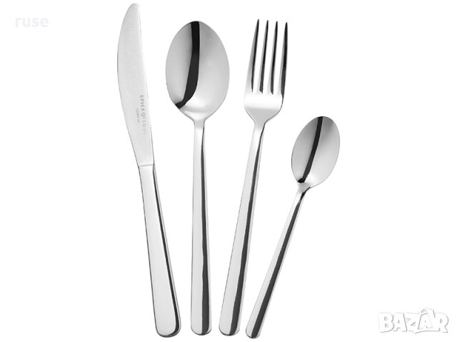 НОВИ! Комплект прибори 24 части, снимка 2 - Прибори за хранене, готвене и сервиране - 35788235