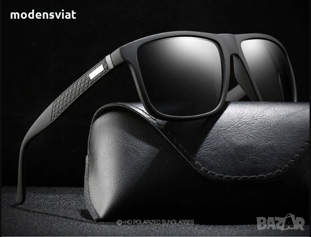 Мъжки класически слънчеви очила с поляризация на стъклата, снимка 7 - Слънчеви и диоптрични очила - 29482720