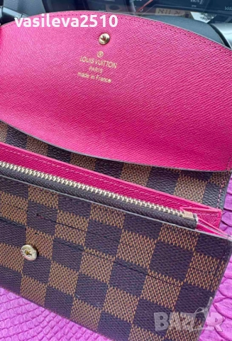 Louis Vuitton оригинално ново дамско портмоне , снимка 12 - Портфейли, портмонета - 52558961