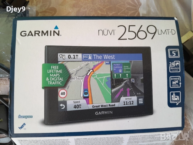 gps Garmin nuvi ново пълен комплект 