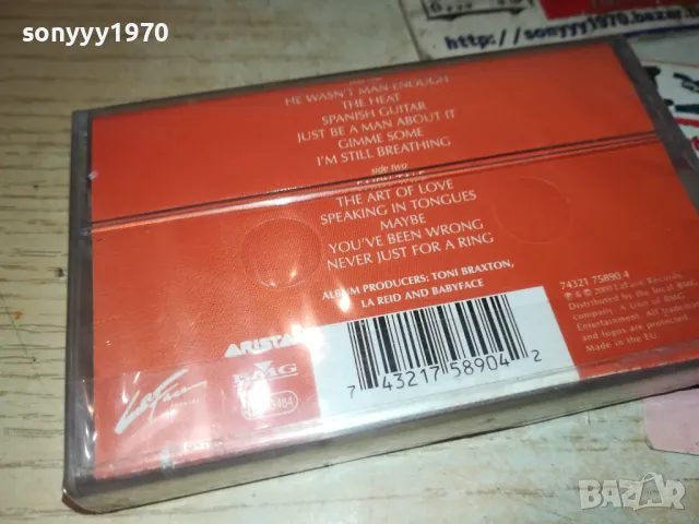TONI BRAXTON THE HEAT-ORIGINAL TAPE 1311241024, снимка 10 - Аудио касети - 47950228