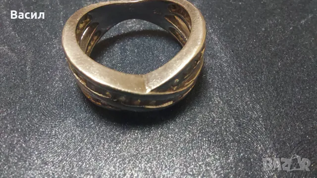 Сребърен дамски пръстен 