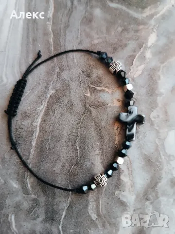 Гривни на конец.Гривни с талисмани за късмет. Йога гривни., снимка 5 - Гривни - 48518821