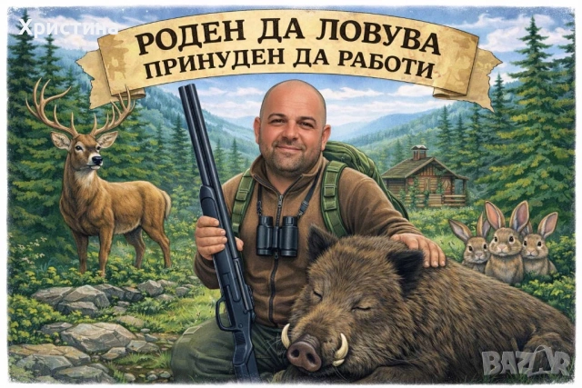 Каликатура, снимка 2 - Ръчно изработени сувенири - 53408482