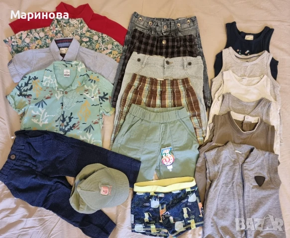 Лот летни дрешки 86-92 размер