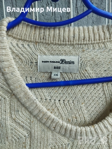 Мъжки пуловер Tom Tailor , снимка 2 - Пуловери - 52376018