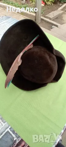 Немска ловджийска шапка,1930г,оригинал , снимка 14 - Екипировка - 50352551