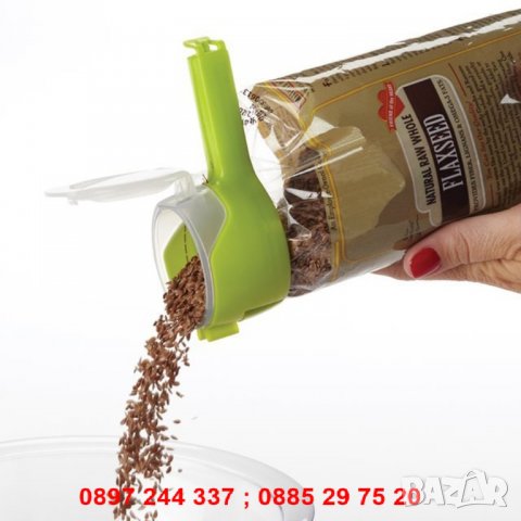 ЩИПКА ЗА ПЛИКОВЕ С КАПАЧКА ЗА ОТСИПВАНЕ - код 2503, снимка 5 - Други - 28269170