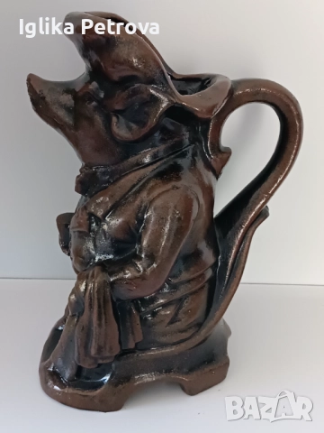 Ретро, винтидж,керамична кана, снимка 7 - Антикварни и старинни предмети - 51793534