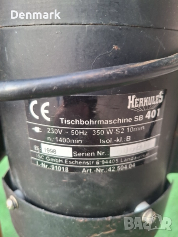 Настолна бормашина , снимка 4 - Бормашини - 52712306