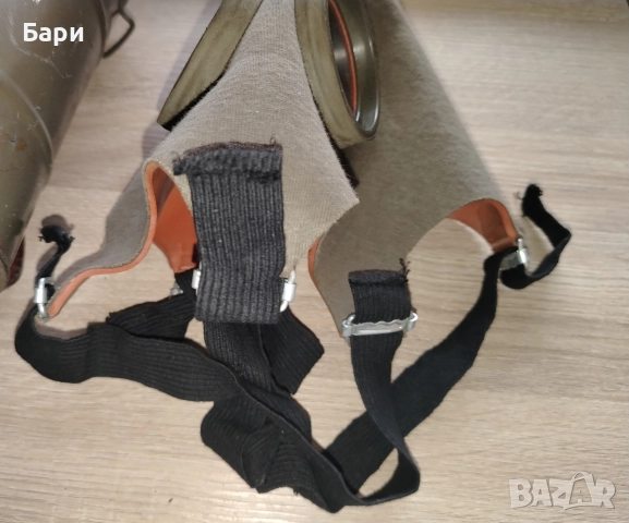 Стар противогаз от Финландия 1931г., снимка 6 - Колекции - 52863422