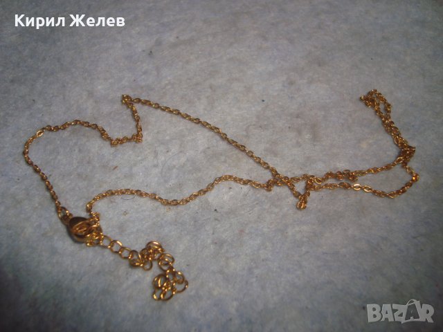 НЕЖНА ФИНА ПОЗЛАТЕНА СТОМАНЕНА ВЕРИЖКА СИНДЖИРЧЕ 29473