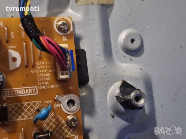 POWER BOARD ,715G6161-P02-W21-002H ,за 32-инчов телевизор PHILIPS​ Модел 32PFH4309/88, с дисплей TPT, снимка 4 - Части и Платки - 52677062