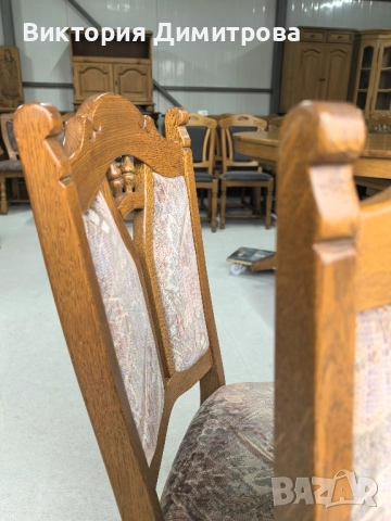 Комплект от 6 трапезни стола , снимка 8 - Столове - 52879021