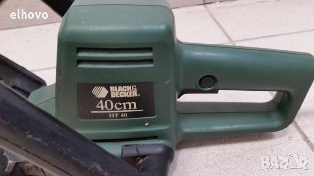 Електрически храсторез Black&Decker HT40, снимка 3 - Градинска техника - 29016203