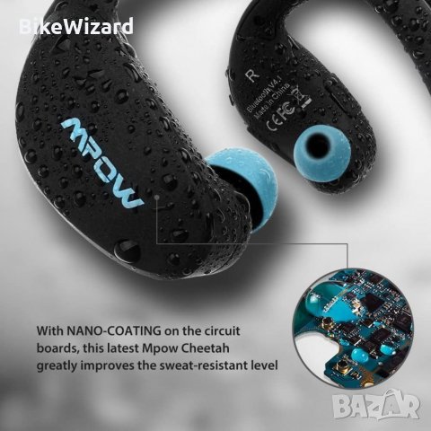 Mpow cheetah 4.1 bluetooth слушалки НОВИ, снимка 3 - Bluetooth слушалки - 32253200