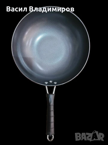 Тиган за готвене с незалепващо тефлоново покритие, 30см диаметър, снимка 1