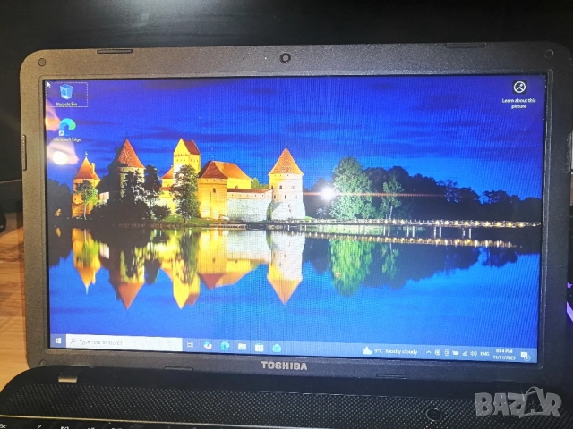 Лаптоп TOSHIBA SATELLITE C850-1E7, снимка 6 - Лаптопи за работа - 52385607