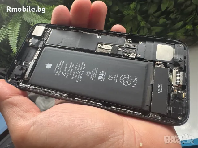 ОРИГИНАЛ корпус оборудван за iPhone 7 черен, снимка 2 - Резервни части за телефони - 47884754