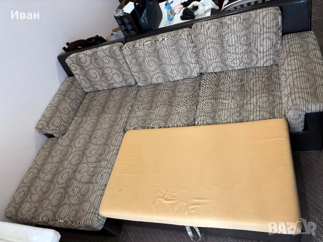 Разтегаем диван с фукция сън, снимка 2 - Дивани и мека мебел - 52878660