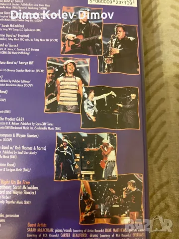 Santana Live VHS Hifi Видео Касета. Запечатана чисто нова!, снимка 3 - Други музикални жанрове - 50244657