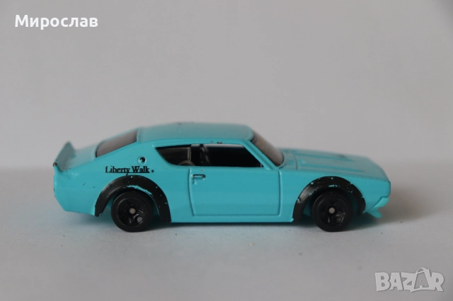 1/64 HOT WHEELS NISSAN SKYLINE 2000 GT-R КОЛИЧКА МОДЕЛ, снимка 6 - Колекции - 52919983