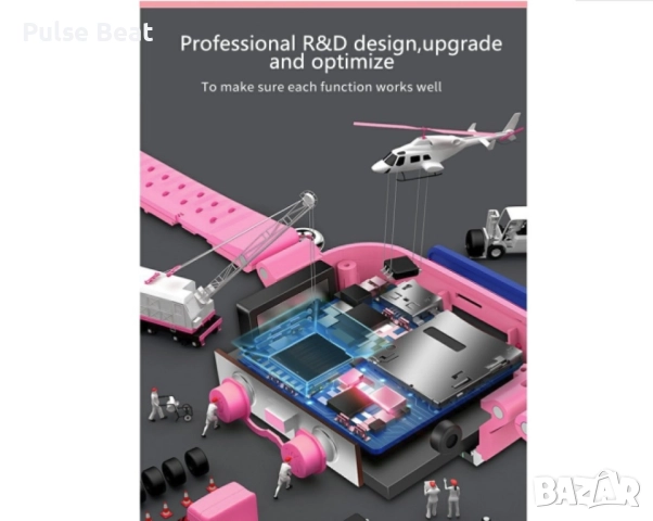 Водоустойчив детски 2G смарт часовник с вградена камера / Цветове - син, розов;, снимка 16 - Смарт часовници - 52045041