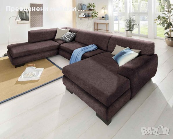 П образен диван Nika на Home affaire внос от Германия., снимка 2 - Дивани и мека мебел - 43424145