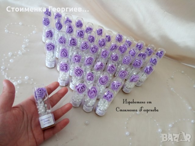 стъкленица с роза , снимка 4 - Декорация - 31852463