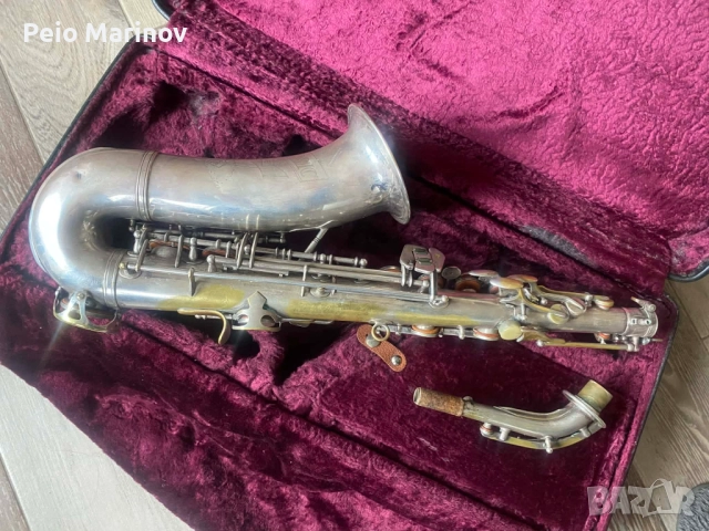 Алт саксофон Амати  , снимка 2 - Духови инструменти - 52677270