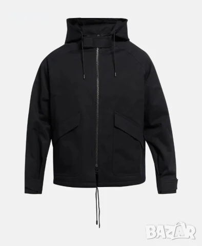 Мъжко модерно зимно яке на All Saints. Размер М-L. Цвят черен, снимка 5 - Якета - 51175305