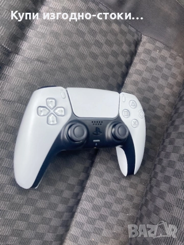 PS5 джойстик бял