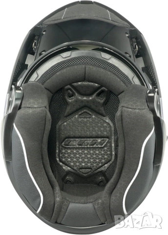 Модуларна Мото Каска - CGM 569A C-MAX MONO, Черна, Размер S(55–56 см), ECE-R 22.06, с 2 Визьора!, снимка 4 - Други - 52124097