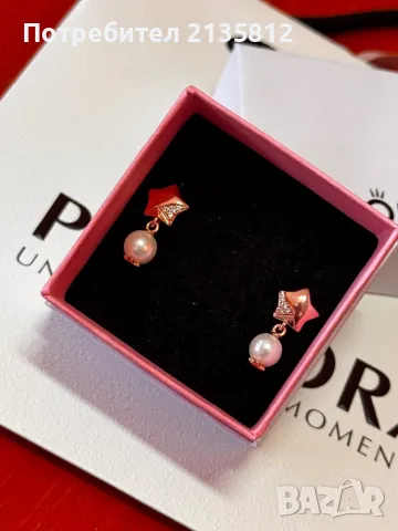 Pandora обеци Пандора , снимка 9 - Колиета, медальони, синджири - 49831397