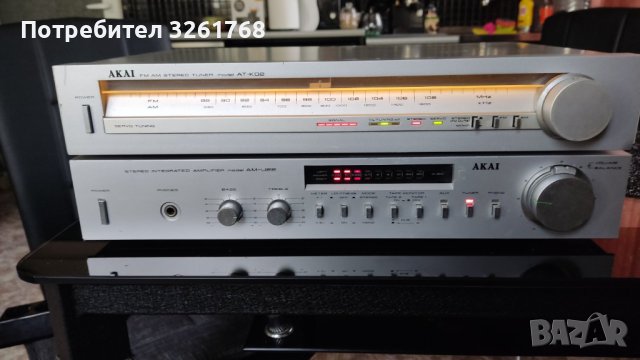 AKAI AM-U22/AKAI AT-K02, снимка 1 - Ресийвъри, усилватели, смесителни пултове - 43229066