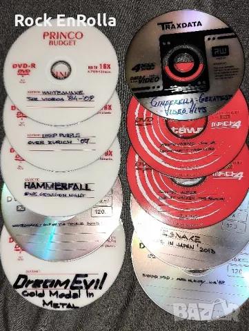 DVD-R дискове с метъл концерти и клипове !, снимка 8 - DVD дискове - 49803851